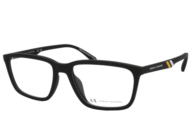 Lente Oftálmico marca Armani ExchangeAX3089U Negro mate
