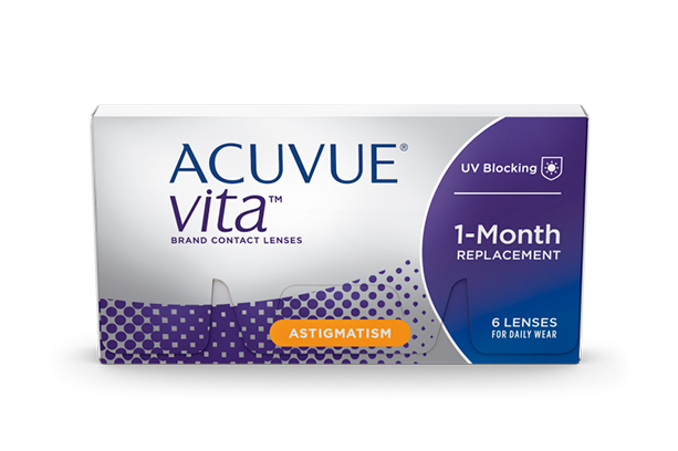 Lente de contacto ACUVUE Vita Astigmatismo