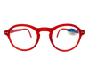 Lente con protección blue cut Defile Eyewear D001C4 Rojo