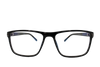 Lente con protección blue cut Defile Eyewear D8316DC1 Negro