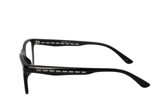 Lente con protección blue cut Defile Eyewear D8318DC1 Negro