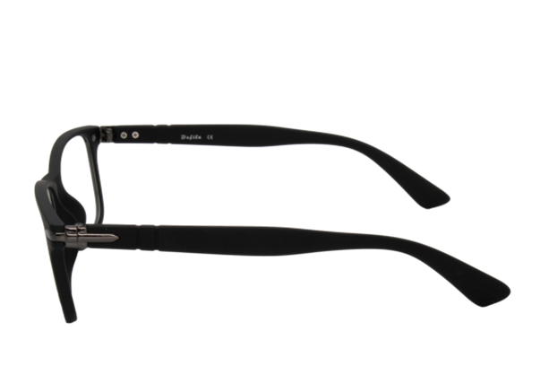 Lente con protección blue cut Defile Eyewear D8326DC2 Negro