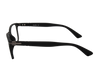 Lente con protección blue cut Defile Eyewear D8326DC2 Negro