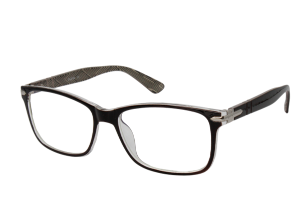 Lente con protección blue cut Defile Eyewear D8326DC5 Café