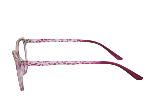 Lente con protección blue cut Defile Eyewear D8327EC2 Rosa