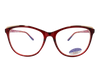 Lente con protección blue cut Defile Eyewear D8327EC3 Rojo