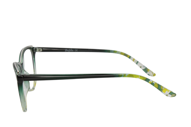 Lente con protección blue cut Defile Eyewear D8327EC4 Verde