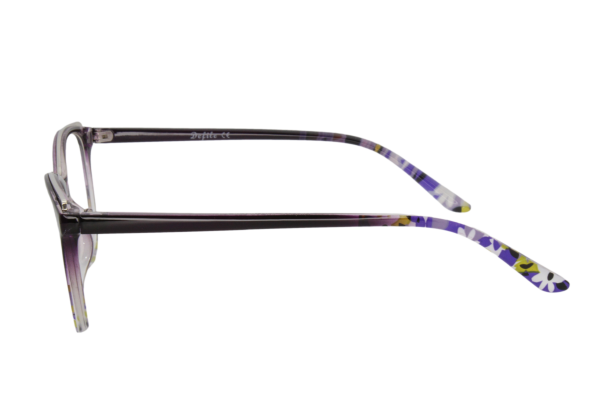 Lente con protección blue cut Defile Eyewear D8327EC5 Morado