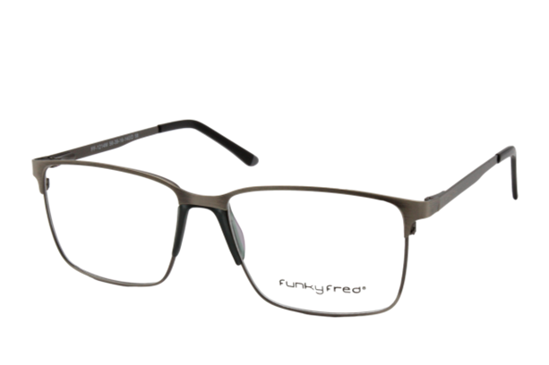 Lente Oftálmico Funky Fred Eyewear FF1214MD58 Plata mate