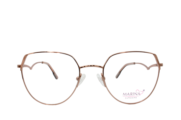 Lente oftálmico con clip on MLN8948C3 Dorado