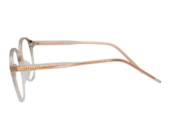 Lente con protección blue cut Marina Eyewear MRN2021C6 Nude transparente