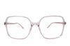 Lente con protección blue cut Marina Eyewear MRN2023C3 Rosa transparente