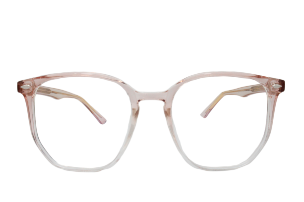 Lente con protección blue cut Marina Eyewear MRN2026C6 Rosa transparente degradado