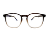 Lente con protección blue cut Marina Eyewear MRN2029C6 Café transparente degradado