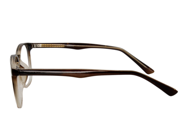 Lente con protección blue cut Marina Eyewear MRN2029C6 Café transparente degradado