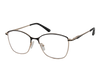 Lente Oftálmico Nikitana Eyewear NK9810FC1 Dorado con negro
