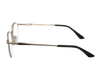 Lente Oftálmico Nikitana Eyewear NK9810FC1 Dorado con negro