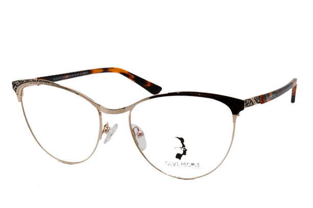 Lente Oftálmico Olive People 004BLKGOLD Dorado