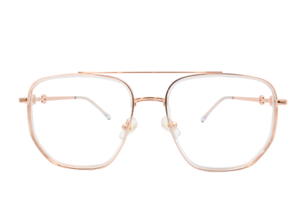 Lente con protección blue cut Marina Eyewear PG2043C3 Rosa transparente