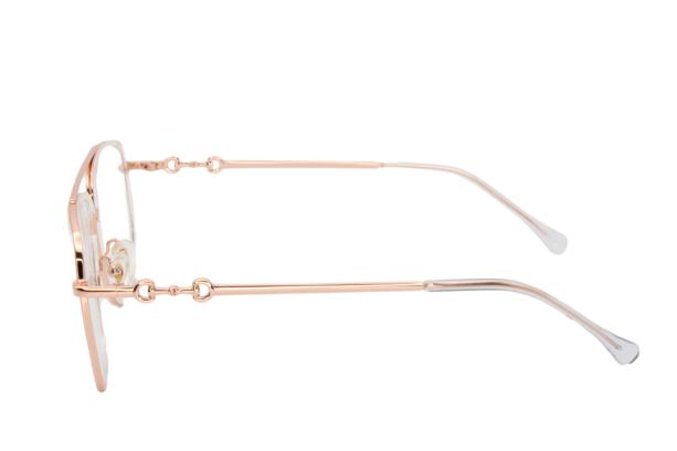 Lente con protección blue cut Marina Eyewear PG2043C3 Rosa transparente