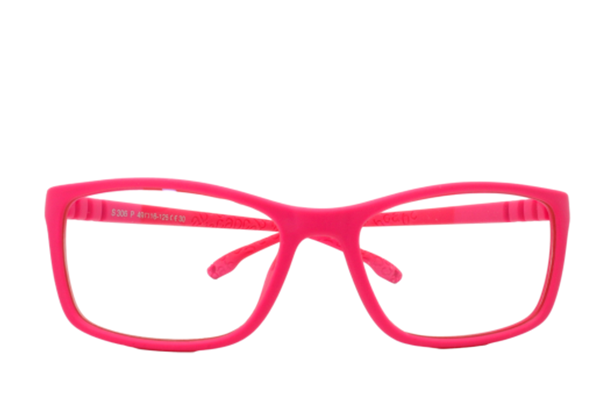 Lente con protección blue cut para niña S306P30 anatómico rosa