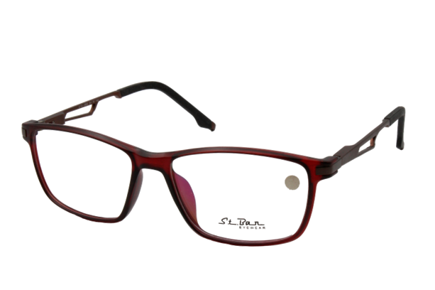 Lente Oftálmico St Ban Eyewear STB0654 Tinto Mate