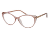 Lente con protección blue cut Marina Eyewear T2015C6 Rosa transparente