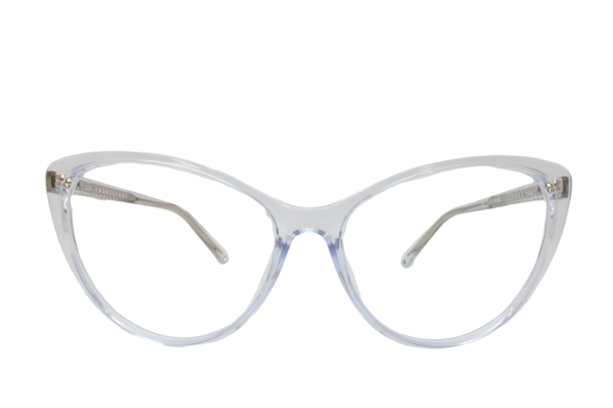 Lente con protección blue cut Marina Eyewear T2017C4 Azul transparente