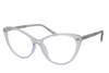 Lente con protección blue cut Marina Eyewear T2017C4 Azul transparente