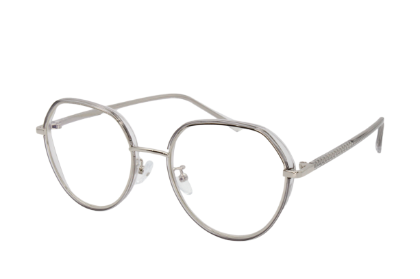 Lente con protección blue cut Marina Eyewear T8269C2 Gris transparente
