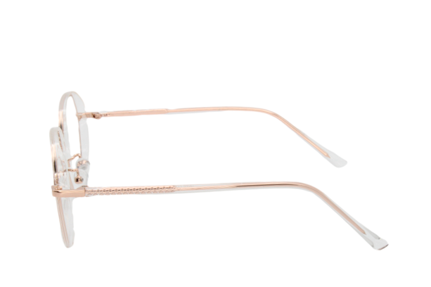 Lente con protección blue cut Marina Eyewear T8269C5 Nude transparente