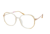 Lente con protección blue cut Marina Eyewear T8276C5 Amarillo transparente