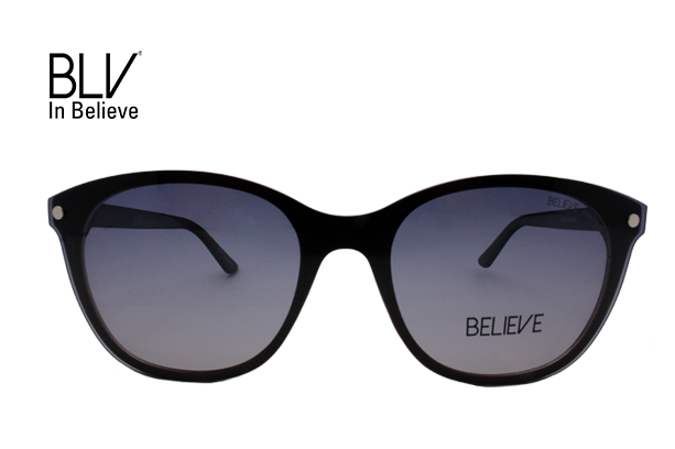 Lente oftálmico BLV con clip on VBI23373BRG Tinto con negro