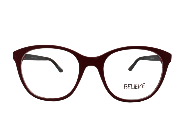 Lente oftálmico BLV con clip on VBI23373BRG Tinto con negro