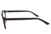 Lente oftálmico BLV con clip on VBI23373BRG Tinto con negro