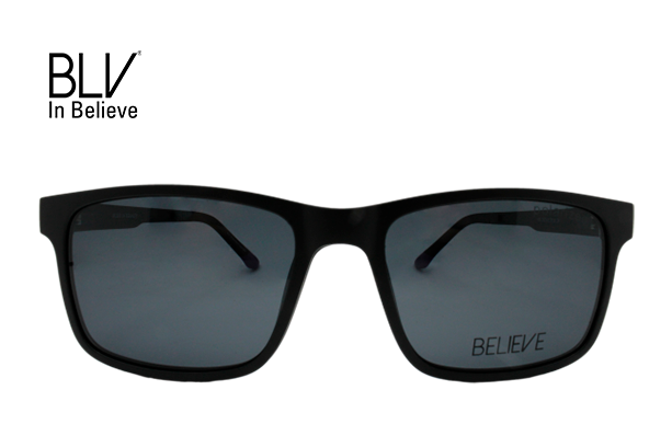 Lente oftálmico BLV con clip on VBI307650BLK Negro