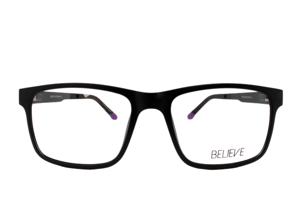 Lente oftálmico BLV con clip on VBI307650BLK Negro
