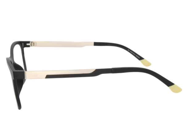 Lente oftálmico BLV con clip on VBI307670BLK Negro con dorado