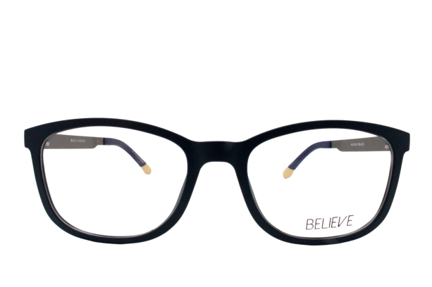Lente oftálmico BLV con clip on VBI307670BLU Azul mate
