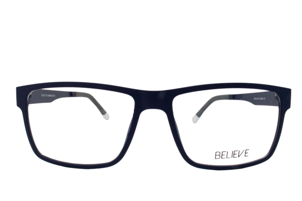 Lente oftálmico BLV con clip on VBI307710BLU Azul mate