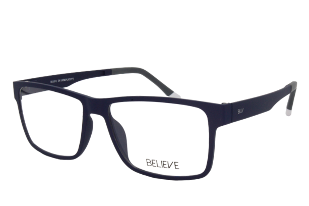 Lente oftálmico BLV con clip on VBI307710BLU Azul mate