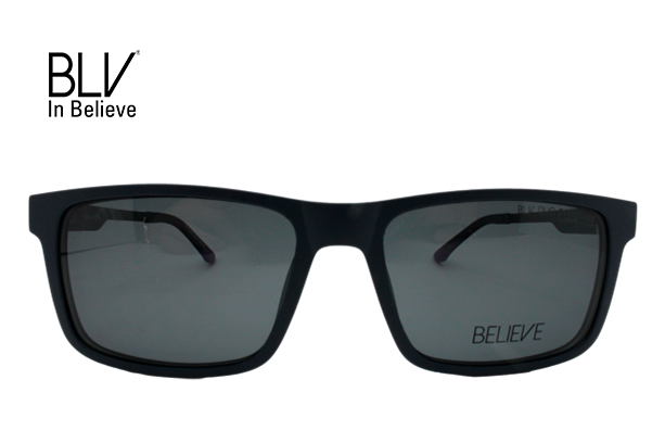 Lente oftálmico BLV DUO con clip on VBI311750BLU Azul mate