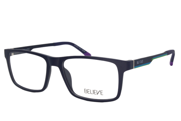 Lente oftálmico BLV DUO con clip on VBI311750BLU Azul mate