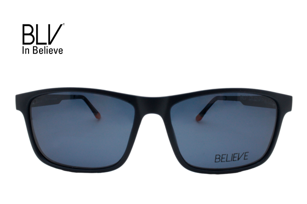 Lente oftálmico BLV DUO con clip on VBI311810BLU Azul mate