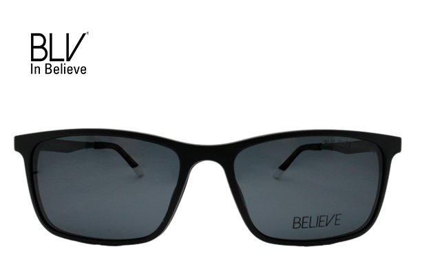 Lente oftálmico BLV DUO con clip on VBI316280BLK Negro