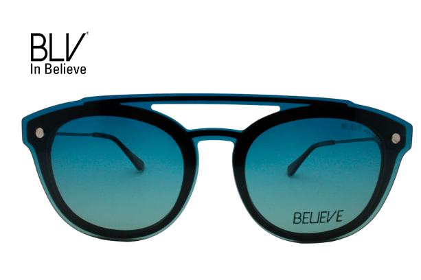 Lente oftálmico BLV con clip on VBI80907BLK Negro
