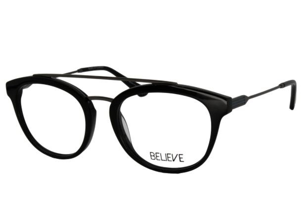 Lente oftálmico BLV con clip on VBI80907BLK Negro