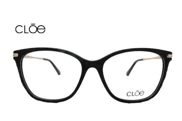 Lente Oftálmico marca Cloe VLE208870BLK Negro con dorado