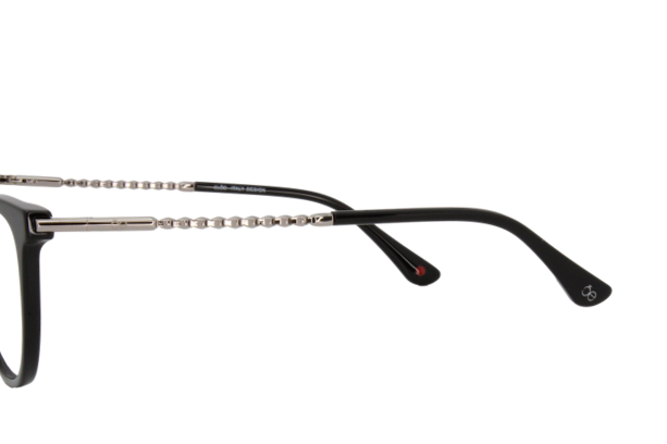 Lente Oftálmico marca Cloe VLE321720BLK Negro con plata