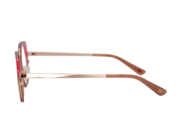 Lente Oftálmico marca Cloe VLE321770BRN Rosegold
